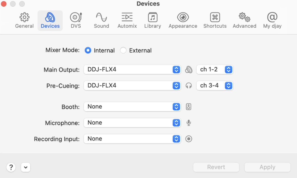 Audio settings when using a controller on macOS