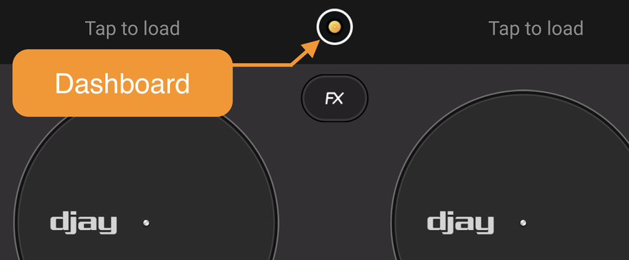 Dashboard button