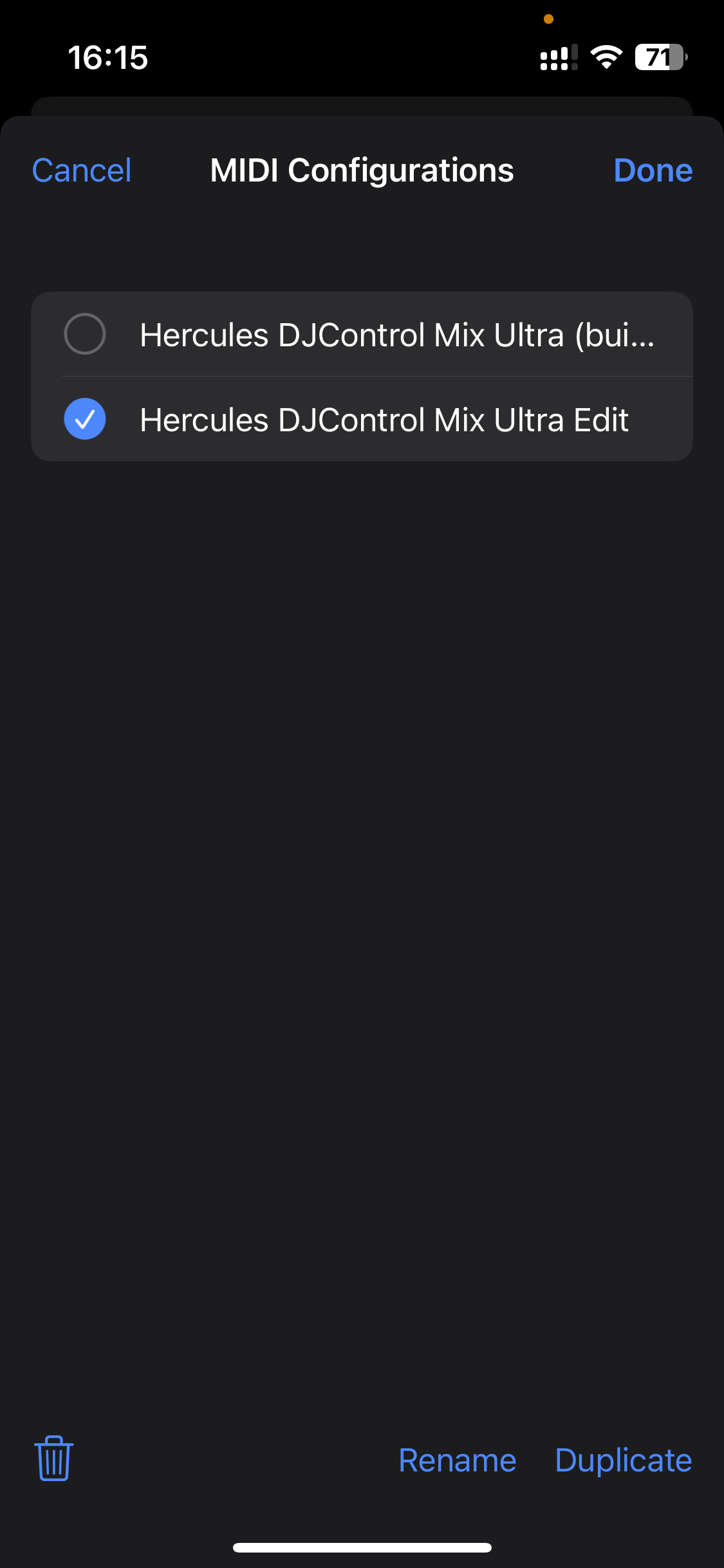 Multiple MIDI mappings icon