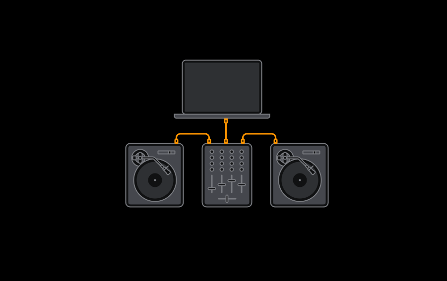 Connecting Digital Vinyl System