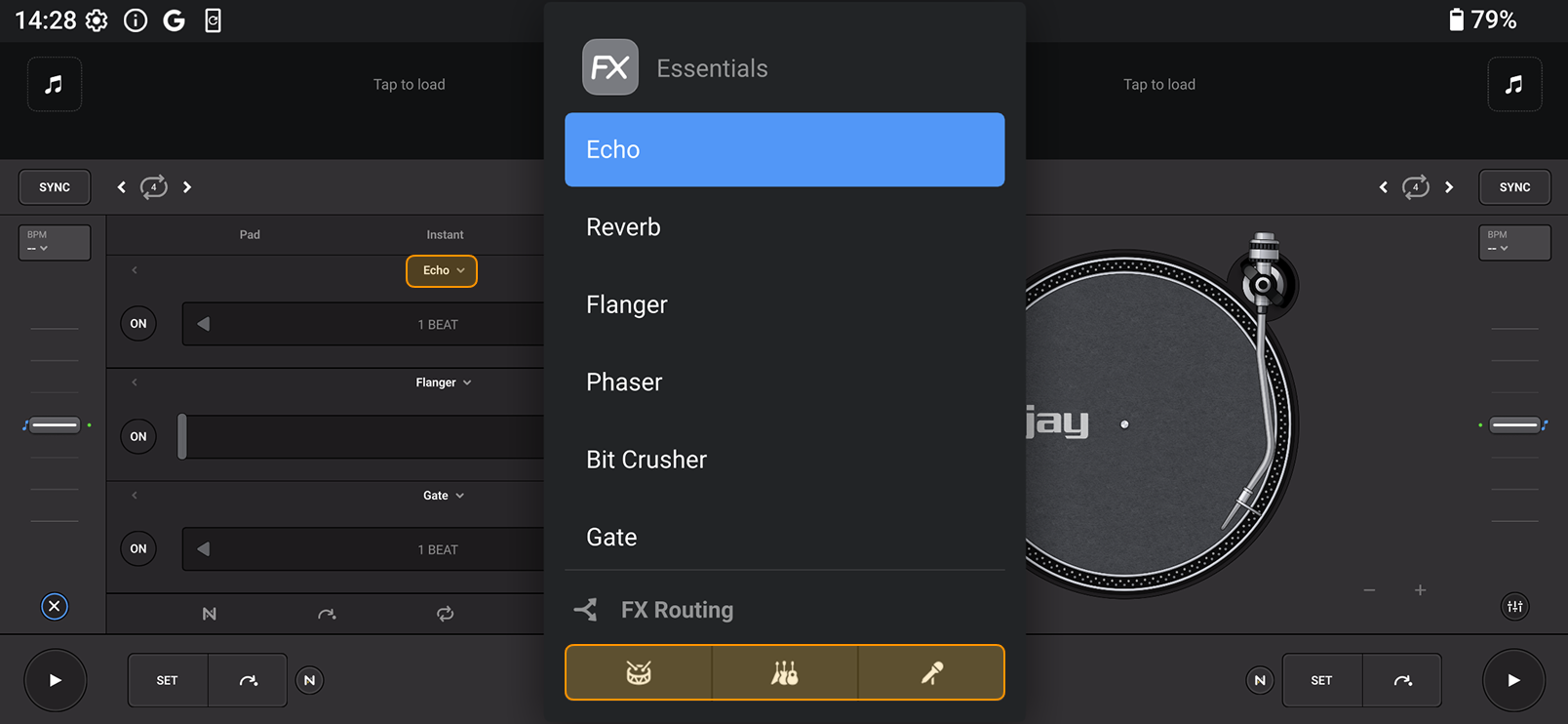 Neural Mix FX routing