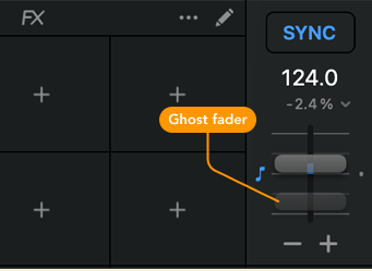 Ghost fader