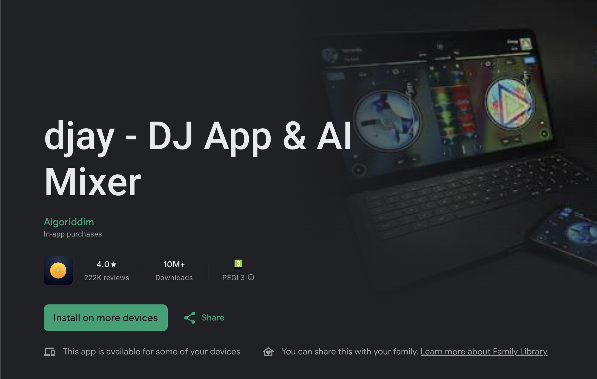 Download djay Google Play Store