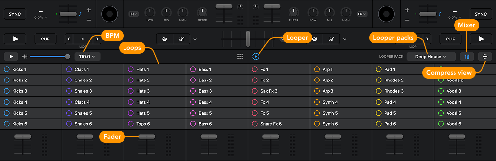 Building a loop with Looper