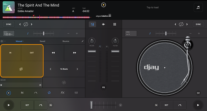 Manual loop controls