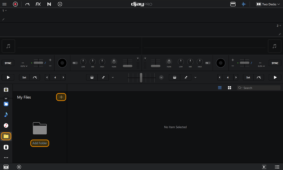 Add music to library from Explorer