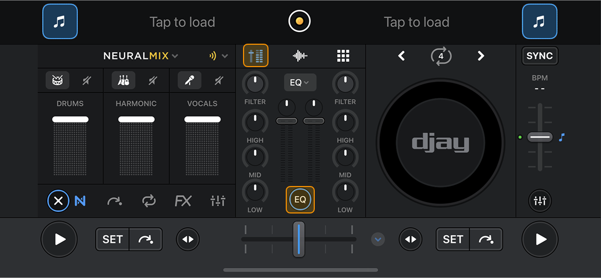Neural Mix EQ options