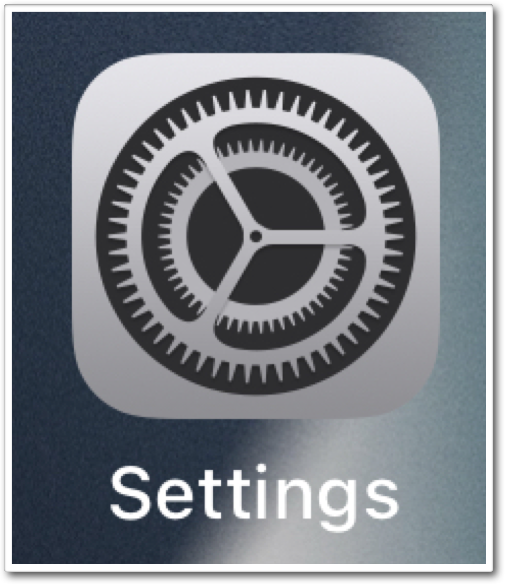 Open Settings App