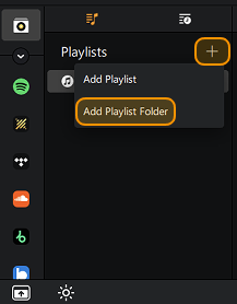 Playlists folder