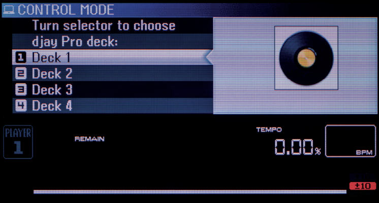 Set each deck on CDJs