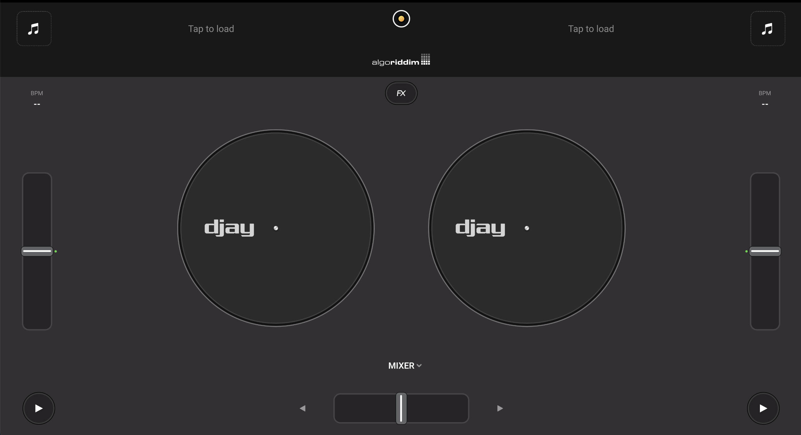 Launching djay interface