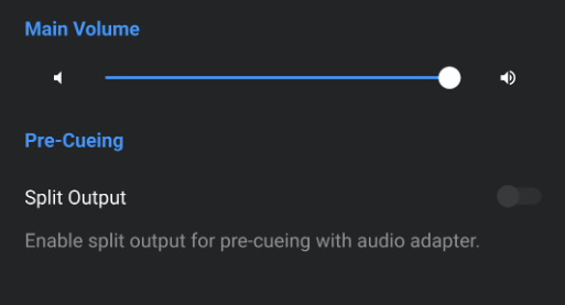 Configuring audio settings