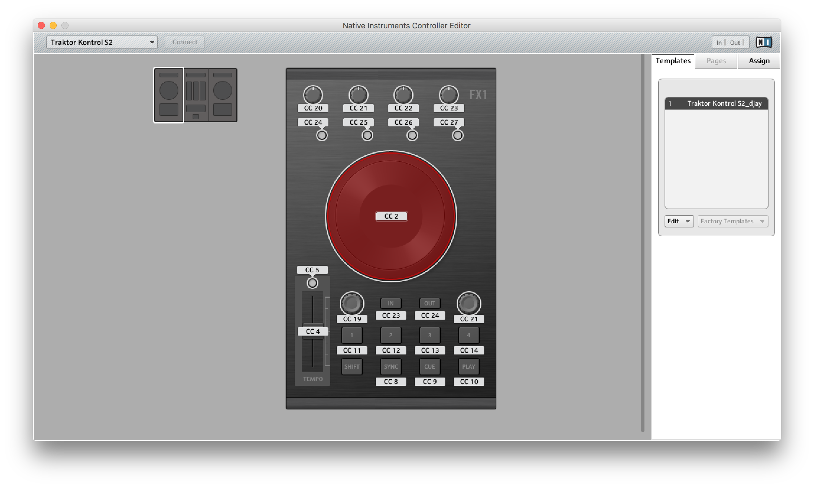 Adding midi mapping to djay program